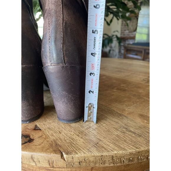 DIBA TRUE WOMEN'S WILL TON WESTERN BOOTS - ROUND TOE ZIPPER Size 8 - Picture 5 of 12